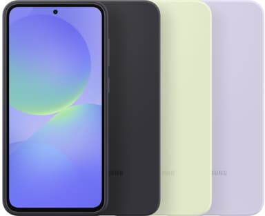 Samsung Galaxy A36 Silicone suojakuori (musta)