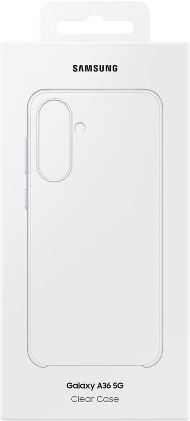 Samsung Galaxy A36 Clear suojakuori (läpinäkyvä)