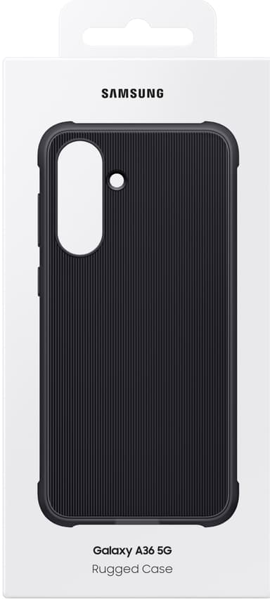Samsung Galaxy A36 Rugged suojakuori (musta)