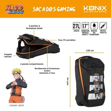 Konix Naruto reppu