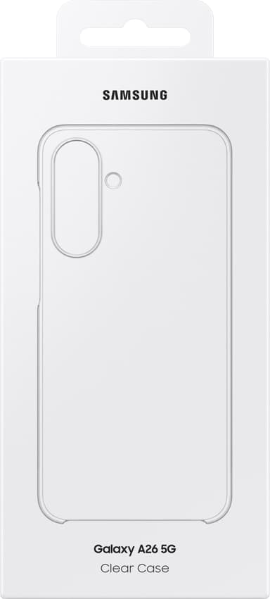 Samsung Galaxy A26 Clear suojakuori (läpinäkyvä)