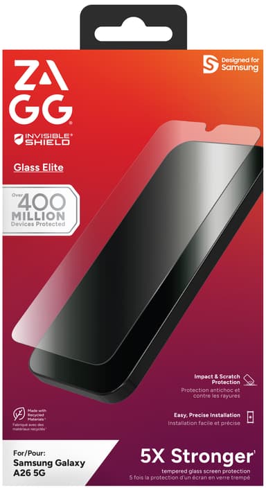 Zagg Glass Elite Samsung Galaxy A26 näytönsuoja