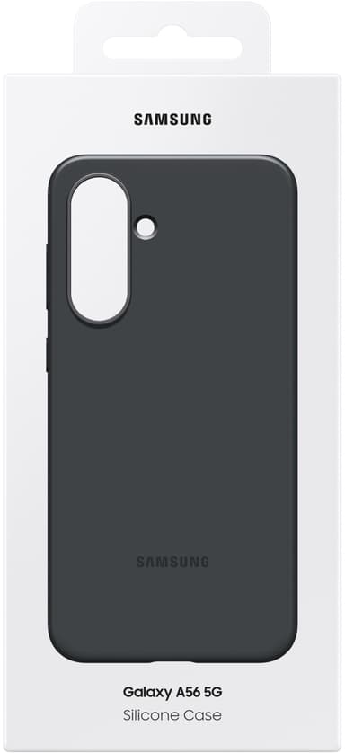 Samsung Galaxy A56 Silicone suojakuori (musta)