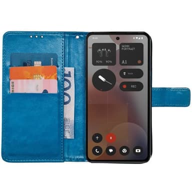 Lompakkokotelo 3-kortti Nothing Phone 3a Pro - Vaaleansininen