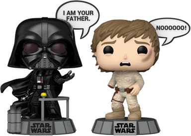 Funko POP Star Wars toimintafiguurisetti (Vader & Luke, 2 kpl)