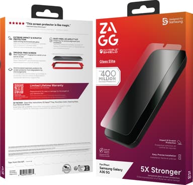Zagg Glass Elite Samsung Galaxy A36 näytönsuoja