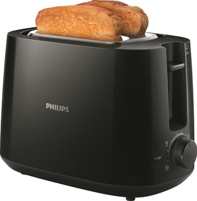 Philips Daily Collection leivänpaahdin HD258190 (musta)