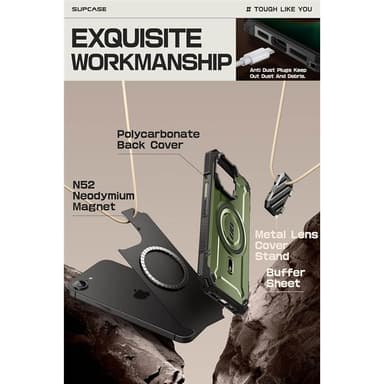 SUPCASE UB Mag XT kuori iPhone 16e - Guldan