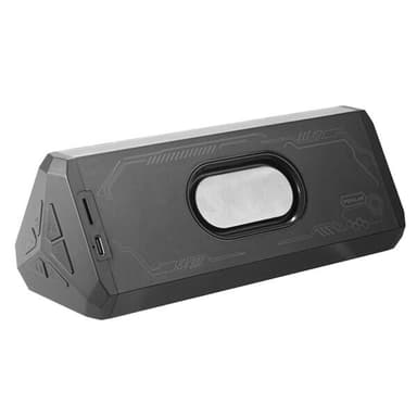 Streetz Langaton kaiutin 10W LED-valaistuksella - läpinäkyvä