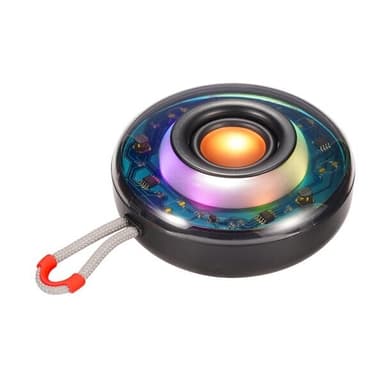Streetz Langaton kaiutin 5W LED-valaistuksella - läpinäkyvä