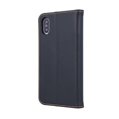 Nahkainen Läppäkotelo Korttitaskulla Samsung Galaxy M34 5G - Musta
