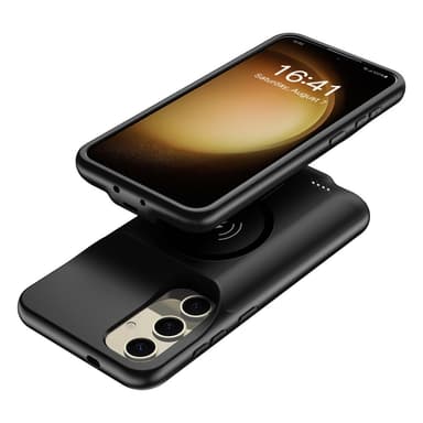Samsung Galaxy S25+ (Plus) latauskotelolle Shell 10000mAh akkuyhteensopiva MagSafe