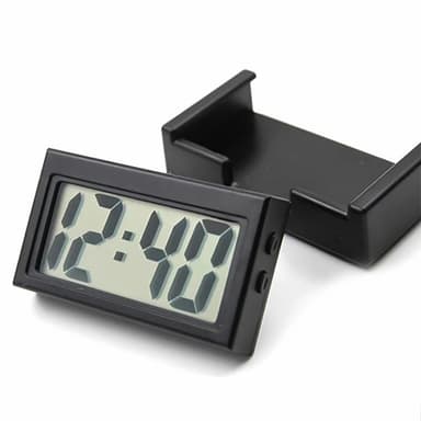 Mini Kannettava Yksinkertainen Hiljainen Digitaalikello Auton kodin elektroninen kello