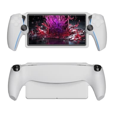 Silikonikuorikotelo PS5 Portal Handheld Game Consolille Iskunkestävä - valkoinen