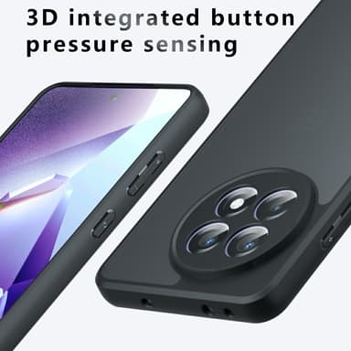 Puhelinkotelo TPU-kuoren takakuori OnePlus OnePlus 13R - musta