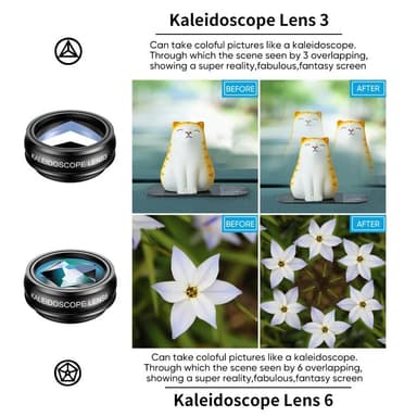 Apexel Monikäyttöinen 10-in-1 Linssisarja APX-22XDG9