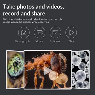 APEXEL Käsikäyttöinen Digitaalinen Mikroskooppi 12X-24X Kannettava Mikroskooppi 2,0 Tuuman LCD-näyttö 2MP Kuva 720P Video LED-valoilla