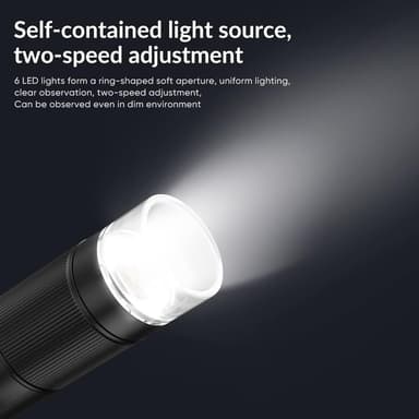 APEXEL Käsikäyttöinen Digitaalinen Mikroskooppi 12X-24X Kannettava Mikroskooppi 2,0 Tuuman LCD-näyttö 2MP Kuva 720P Video LED-valoilla
