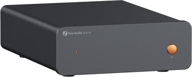 Fosi Audio Box X5 Mini Esivahvistin Kotiteatteri MM & MC Neulalle, Aktiiviset Kaiuttimet, 4-tason Säädettävä Gain 38/48/56/66 dB RCA:lla