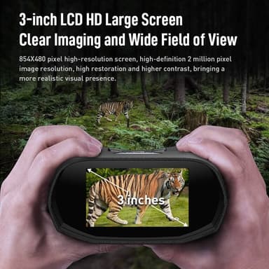 APEXEL 4K HD Digitaaliset Yövision-lasit Luovalla Pöllösuunnittelulla