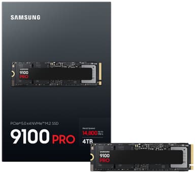 Samsung 9100 Pro sisäinen SSD-muisti (4 TB)