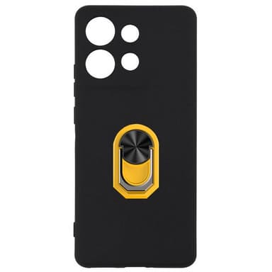 TPU sormuskotelo Motorola Moto G15 - Keltainen