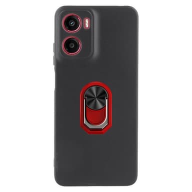 TPU sormuskotelo Motorola Moto E15 - Punainen