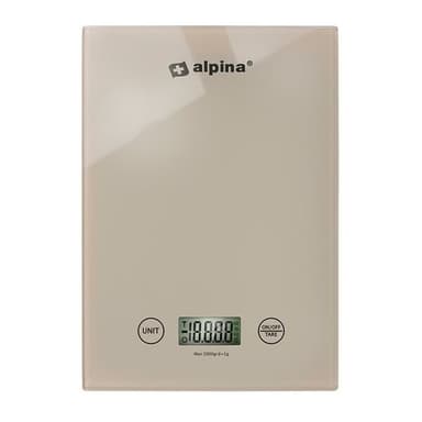 Alpina digitaalinen keittiövaaka - kapasiteetti jopa 5kg asti