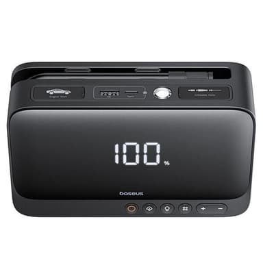 Baseus Super Energy 4i1 600A Powerbank / kompressori / taskulamppu / hyppykäynnistin