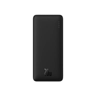 Baseus Airpow Powerbank kaksisuuntaisella pikalatauksella 20W 20000mAh - Svart