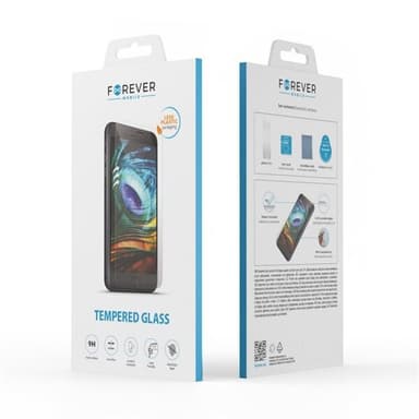 Forever Karkaistu suojakalvo 2.5D näytön suojus Samsung Galaxy S25:lle Samsung