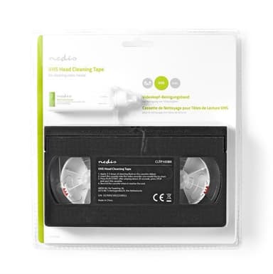 Puhdistuskasetti VHS-videopäähän 20 ml