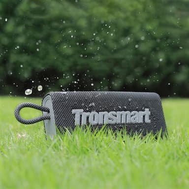 Tronsmart Trip vedenpitävä Bluetooth-kaiutin 10W, IPX7 ja pitkä akun kesto - Musta