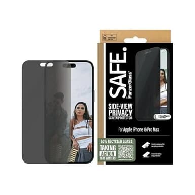 SAFE by PanzerGlass Yksityisyyden suojaus näytön suojakalvo iPhone 16 Pro Maxille