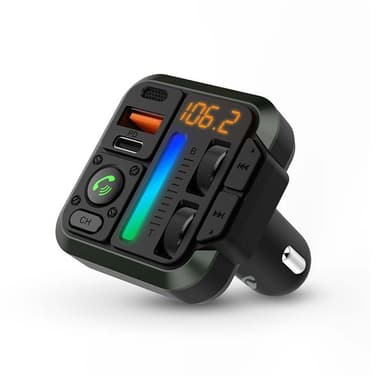 Nedis FM-lähetin, jossa on Bluetooth ja handsfree-toiminto