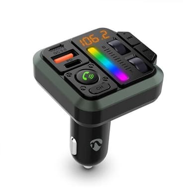 Nedis FM-lähetin, jossa on Bluetooth ja handsfree-toiminto