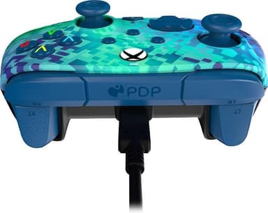 PDP Rematch Trådad kontroll för Xbox & Windows, Glitch Green