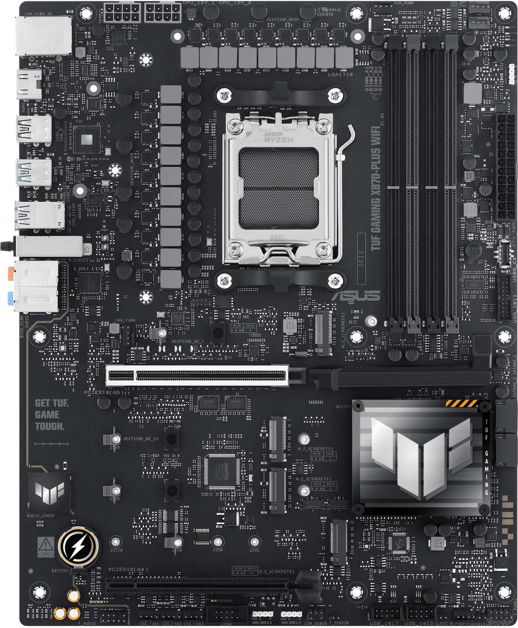 ASUS TUF GAMING X870-PLUS WIFI motherboard