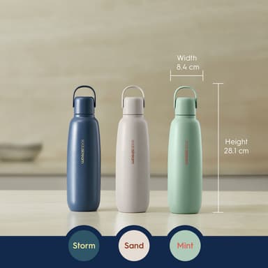 Sodastream Fizz & GO hiilihapotuspullo 1062401980 (Storm)