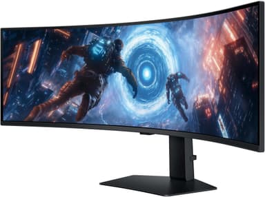 Samsung 49" Odyssey G9 G91F kaareva VA näyttö