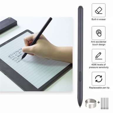 Korkean tarkkuuden paineherkkä styluskynä Samsung Tab - Svart:lle