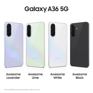 Samsung Galaxy A36 5G älypuhelin 8/256 GB (lime)