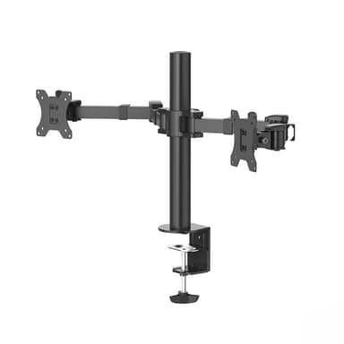 Hama Monitor Holder Operator Twin Black