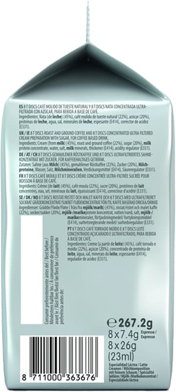 Tassimo L’Or Latte Macchiato kahvikapselit 4090856