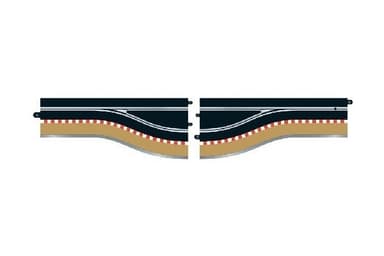 Scalextric 2st Pit Lane - Vänster