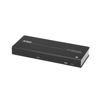 aten 4-Väylä True 4K HDMI Jaotin Musta