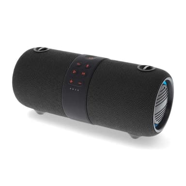 Nedis Bluetooth® Kaiutin | Suurin akun toistoaika: 6.5 tuntia | Kannettava muotoilu | 40 W | Stereo | Sisäänrakennettu mikrofoni | IPX6 | Linkitettävä | Musta