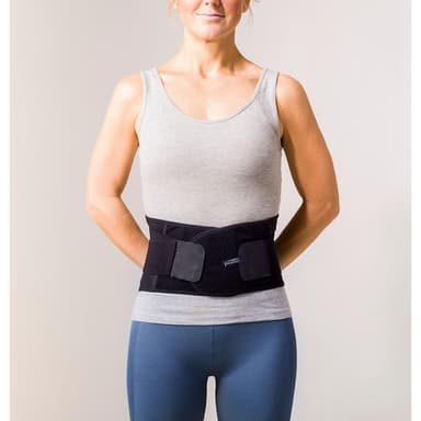SWEDISH POSTURE Stabilize S, Lower Back Belt, Black