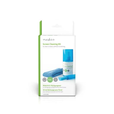 Nedis Näytönpuhdistaja | Suihke | 200 ml | Älypuhelin / Kannettava / Tablet-Laite / TV Näyttö | Pyyhkijä sisältyy