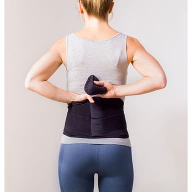 SWEDISH POSTURE Stabilize S, Lower Back Belt, Black